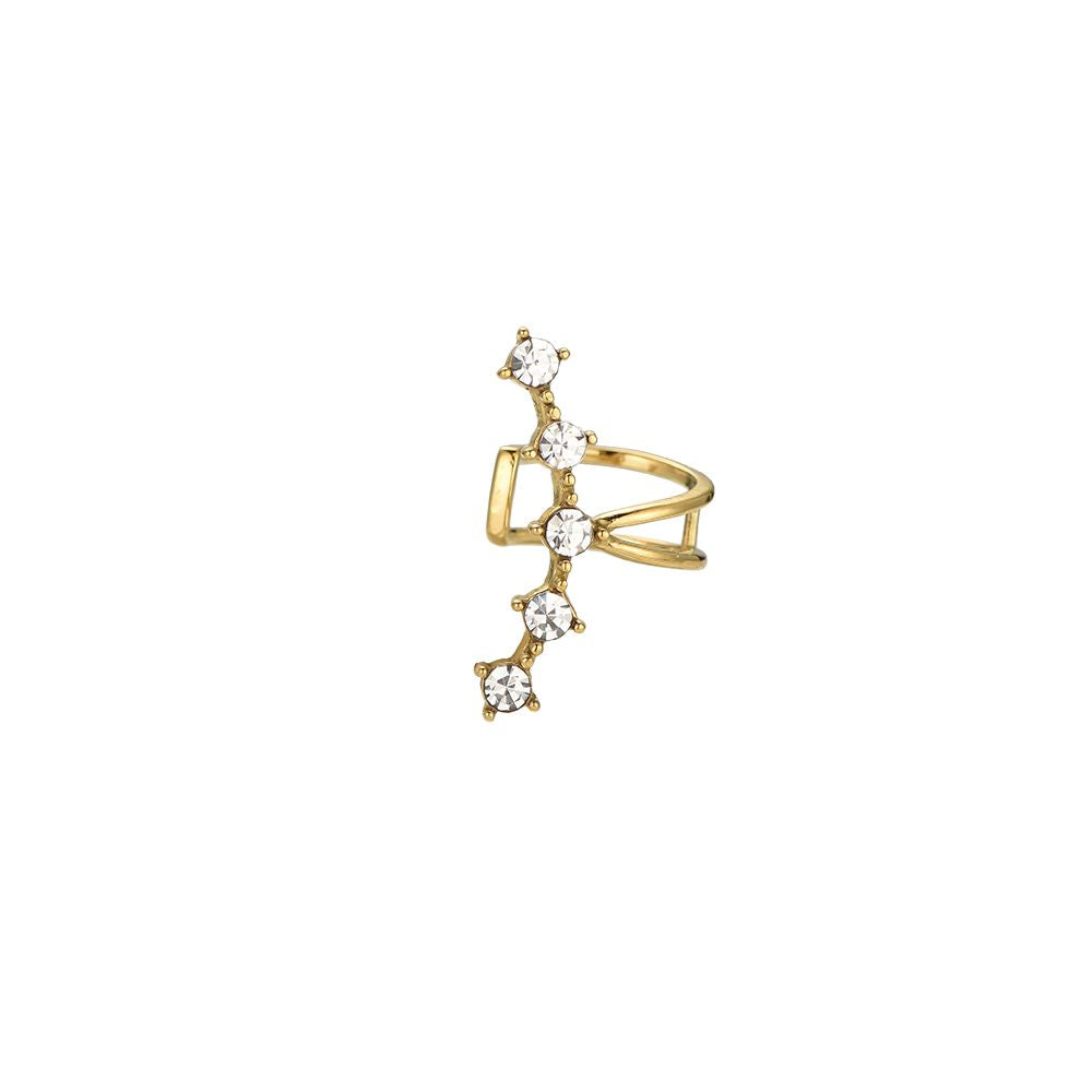 Earcuff gioiello acciaio inossidabile