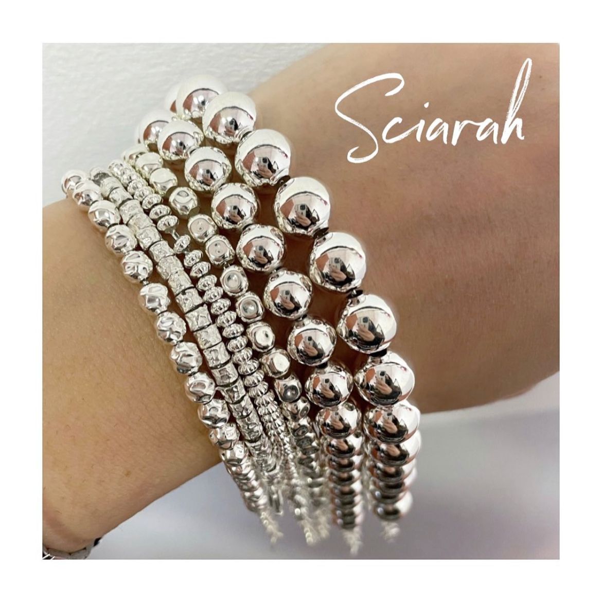 Bracciale in Argento 925 sferette II SCIARAH